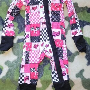 Dirtbike Baby Pink Zippy